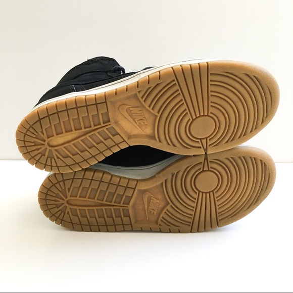 Nike Big High Lux Shoes Size 8 in Black - Picture 8 of 10